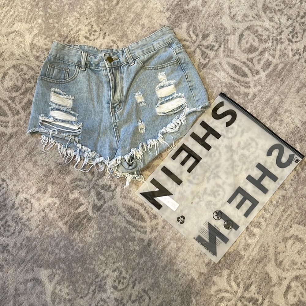 SHEIN jean shorts (NEW)
